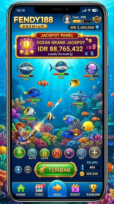 Pratinjau antarmuka fendy188 — aplikasi APK resmi Android v3.3.8